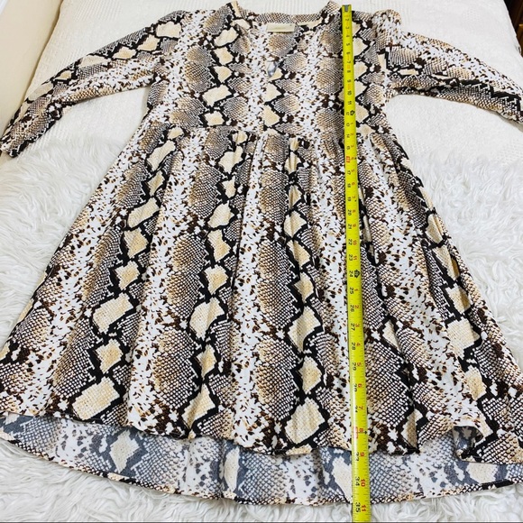 Anthropologie Maeve Juno Snake Print Dress - Picture 11 of 16
